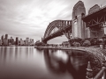 Sydney Harbour Bridge BW